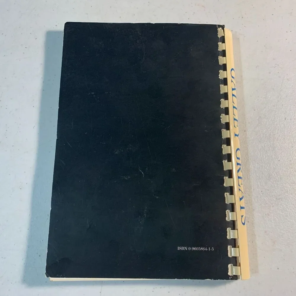 vintage cookbook Galley Greats fish seafood 1982 National Fisheries Institute